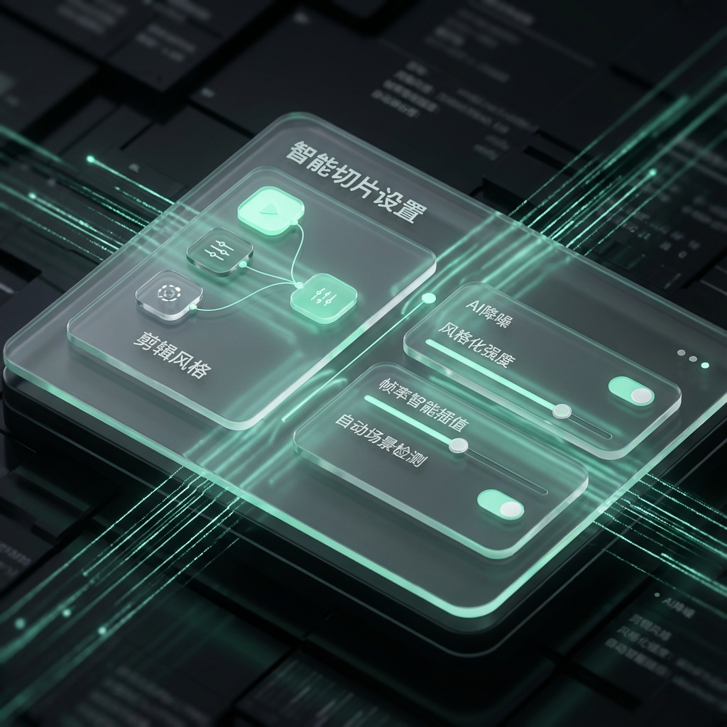 影氪 智能剪辑配置